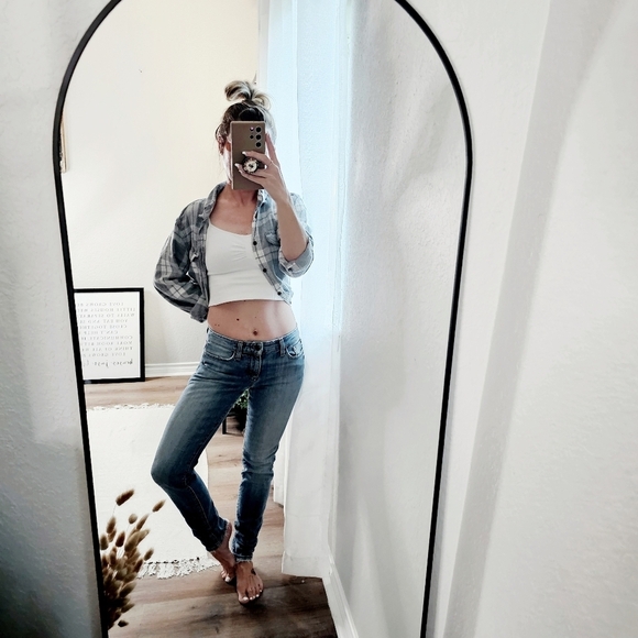 Joe's Jeans Vintage Reserve 1971 Low Rise Skinny Fit Jeans No Distressing 25 - Picture 3 of 16